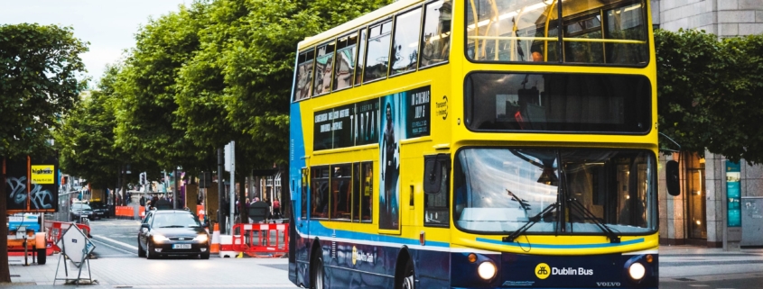 Автобус в Дублине